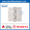 UL Listed Exterior Door Hinges Fire Rated Stainless Steel Hinge-DDSS001-FR-4X4X3