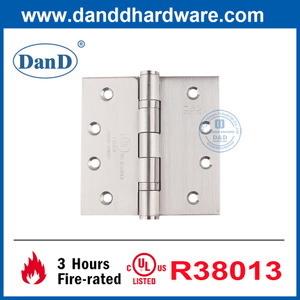 UL Listed Exterior Door Hinges Fire Rated Stainless Steel Hinge-DDSS001-FR-4X4X3
