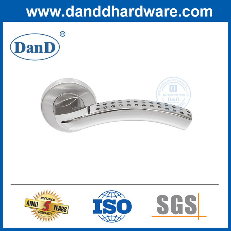 Euro Wholesale Stainless Steel Outdoor Door Lever Handles for Wooden Door-DDSH029