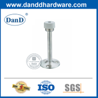 Stainless Steel Silver Best Security Door Stopper for Wood Door-DDDS018