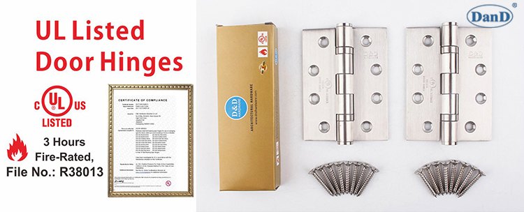 UL door hinge