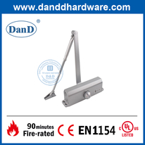 UL Certification Fireproof Aluminium Hydraulic Interior Door Closer-DDDC016