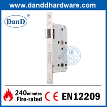 Grade 304 CE Certificate Fire Proof Security Bathroom Door Lock-DDML012