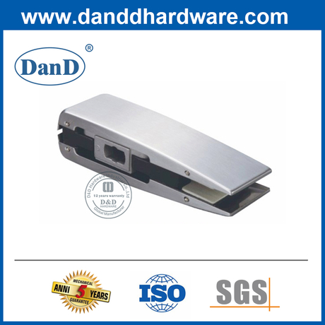 New Design SS304 Bottom Patch Fitting for Hotel Glass Door-DDPT006