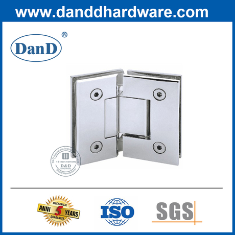 SUS304 Heavy Duty Glass Shower Door Hinge for Bathroom Door-DDGH003