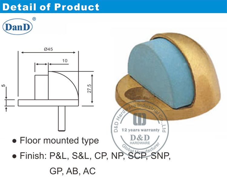 Door Stopper-D and D Hardware