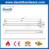 Rim Type Commercial Fire Rated CE EN1125 Emergency Door Push Bar-DDPD026