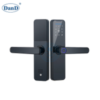 Electronic Room Household Security Intelligent Fingerprint Outdoor Door Handle Locks-DDFL106