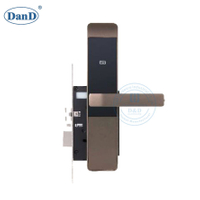 Miface Card Stainless Steel Electronic Keyless Room Security Smart Hotel Door Locks-DDFL407