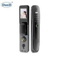 Digital Password Keyless Fingerprint Control Smart Door Lock With Camera-DDFL024