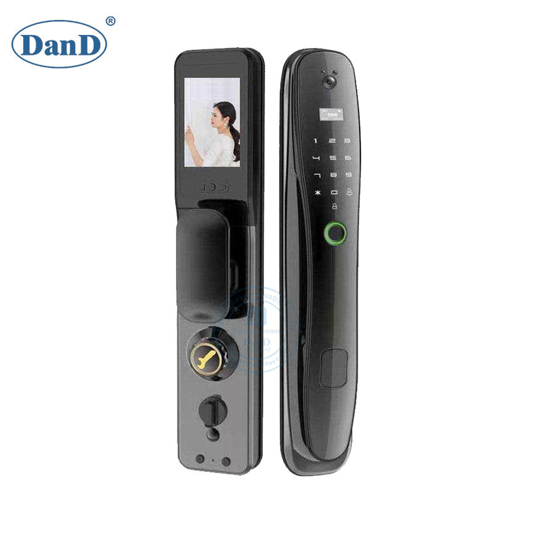 Digital Password Keyless Fingerprint Control Smart Door Lock With Camera-DDFL024