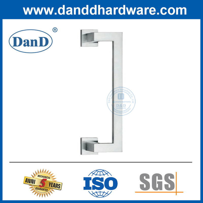 Universal Glass Door Handle Stainless Steel Double Corner Glass Handles for Asia-DDPH036