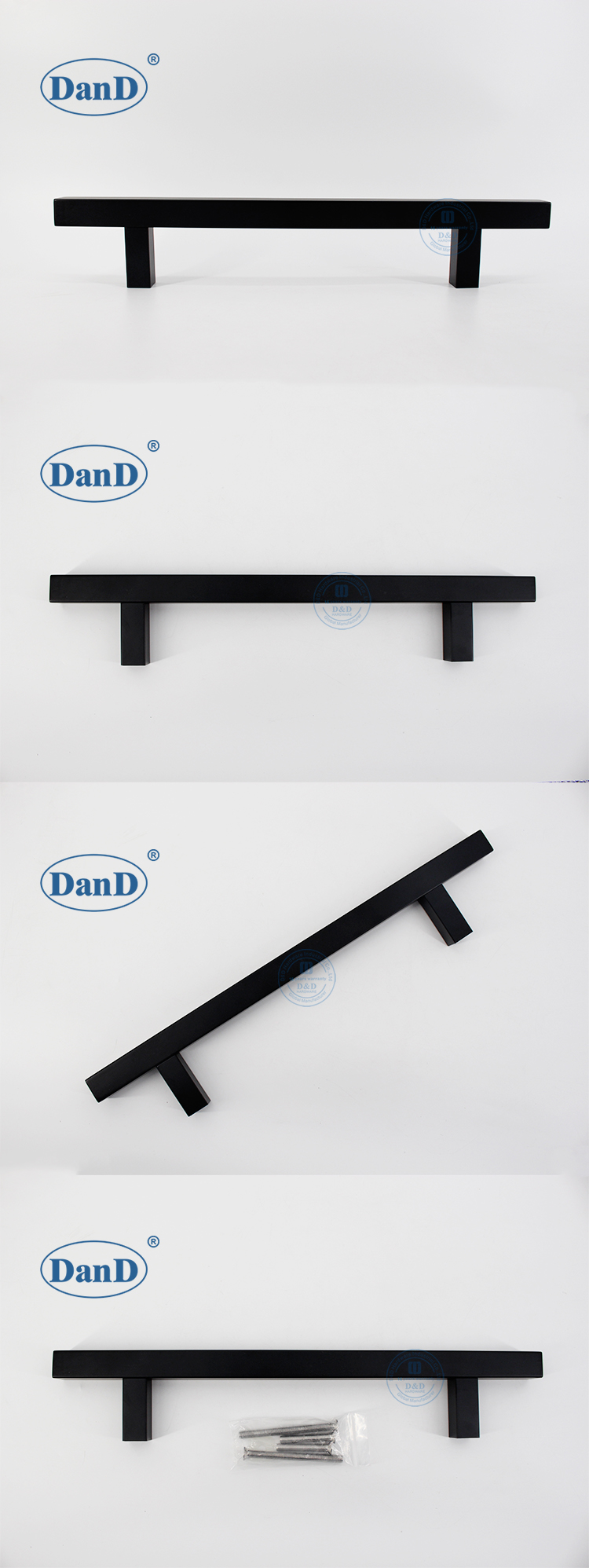 Black Metal Pull Handles