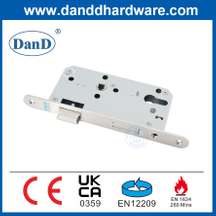CE Fire Rated Front Door Key Lock Locks for Entry Doors with Round Forend-DDML009R-5572