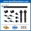 Competitive Manufacturer Modern Matte Black Barn Door Hardware Slide-DDBD001