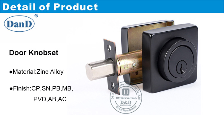 Deadbolt Lockset-DDLK020-D and D Hardware
