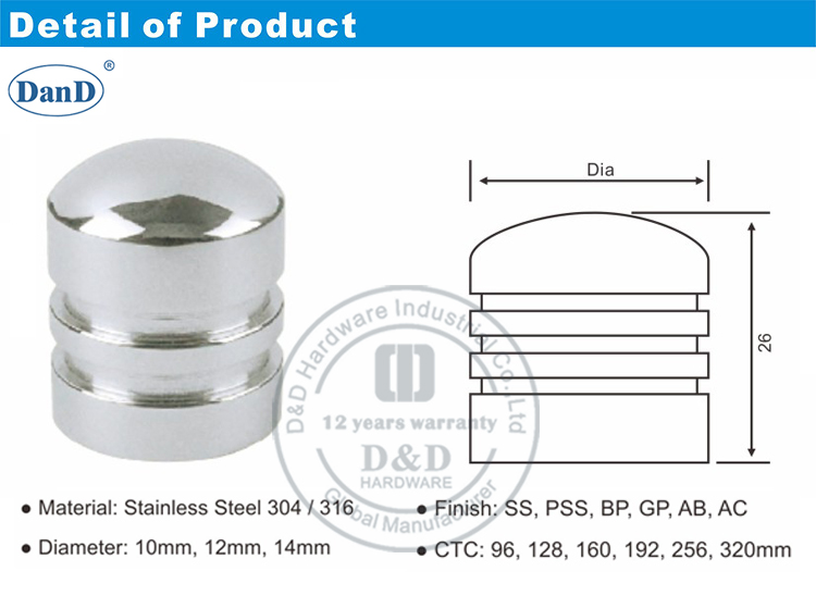 Metal Furniture Handle-D and D Hardware