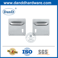 Stainless Steel U Shape Tube Lever Handle with Square Plate-DDTP001