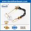 Zinc Alloy Polished Brass Front Door Security Chain-DDDG003