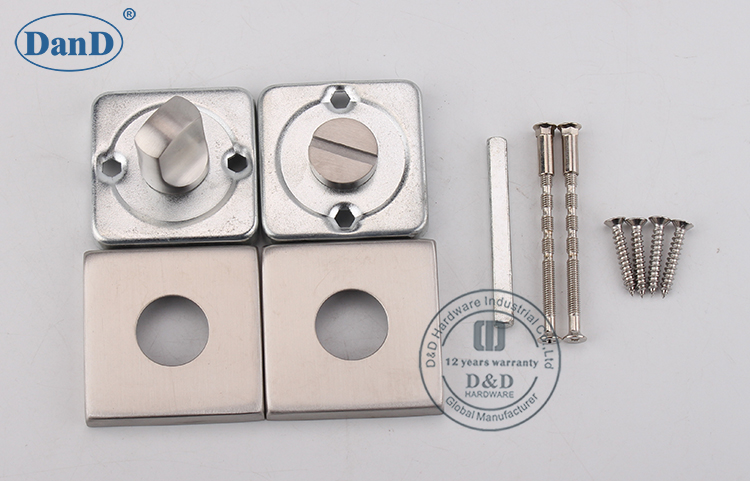 Square Type Thumbturn and Release with Indicator-D and D Hardware