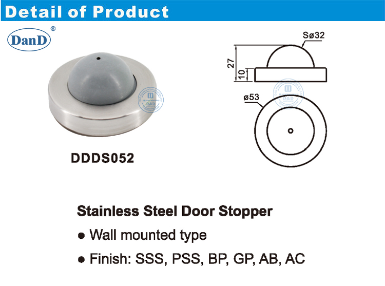 Door Stopper on Wall