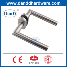EN1906 Grade 4 Oval Rose Door Handle Stainless Steel Door Handles Lever-DDTH003