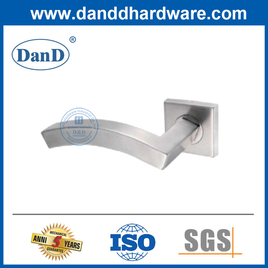 Square Type Commercial Door Handle Stainless Steel Exterior Door Handle-DDTH045