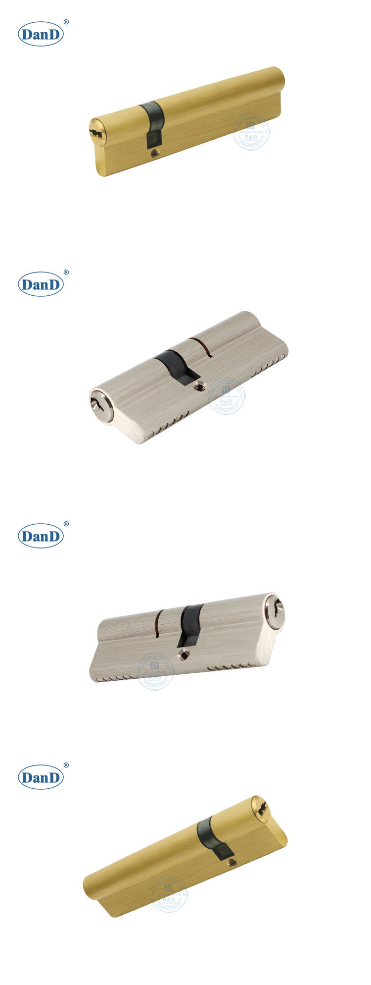 Double Open Lock Cylinder