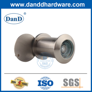 Brass Safety Door Eye Viewer with Glass Lens Peephole-DDDV006