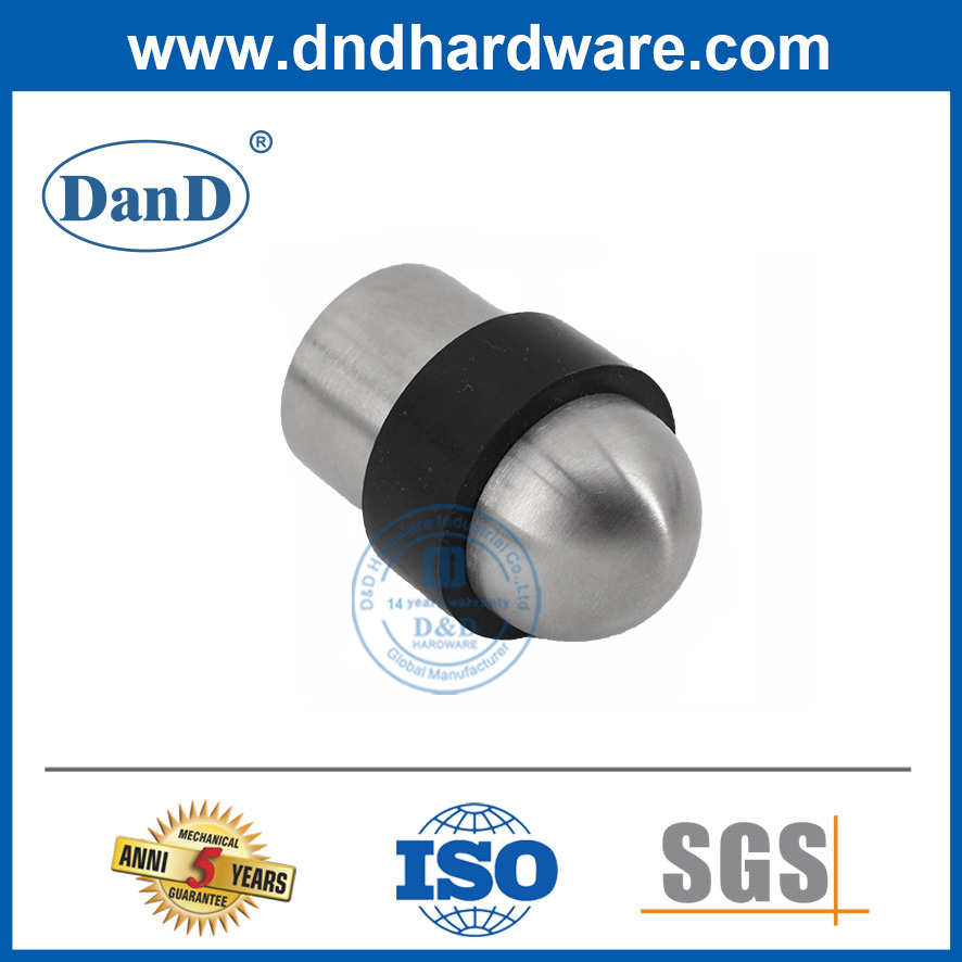 Stainless Steel Floor Door Stopper Commercial Hardware Screw in Door Stopper-DDDS008