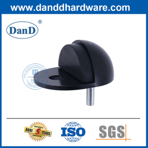Stainless Steel Front Door Stopper Black Door Stop Security-DDDS003