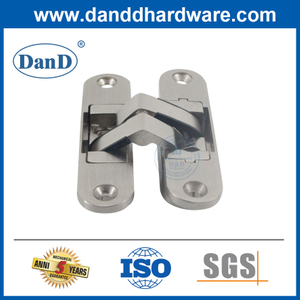 Zinc Alloy Wood Hidden Cross Hardware Invisible Gate Hinge-DDCH007-B