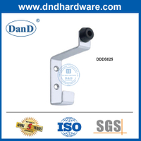 Stainless Steel Public Toilet Door Stopper with Hook Wall Stops for Doors-DDDS025
