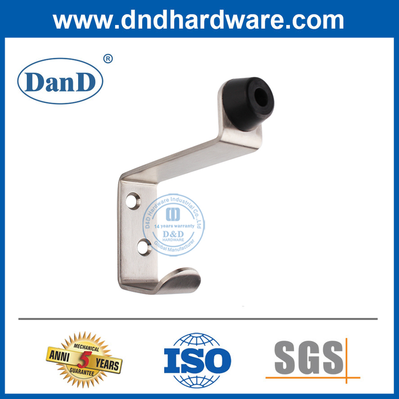 Wall Mounted Type Stainless Steel Door Hook Stopper for Bathroom Toilet-DDDS024