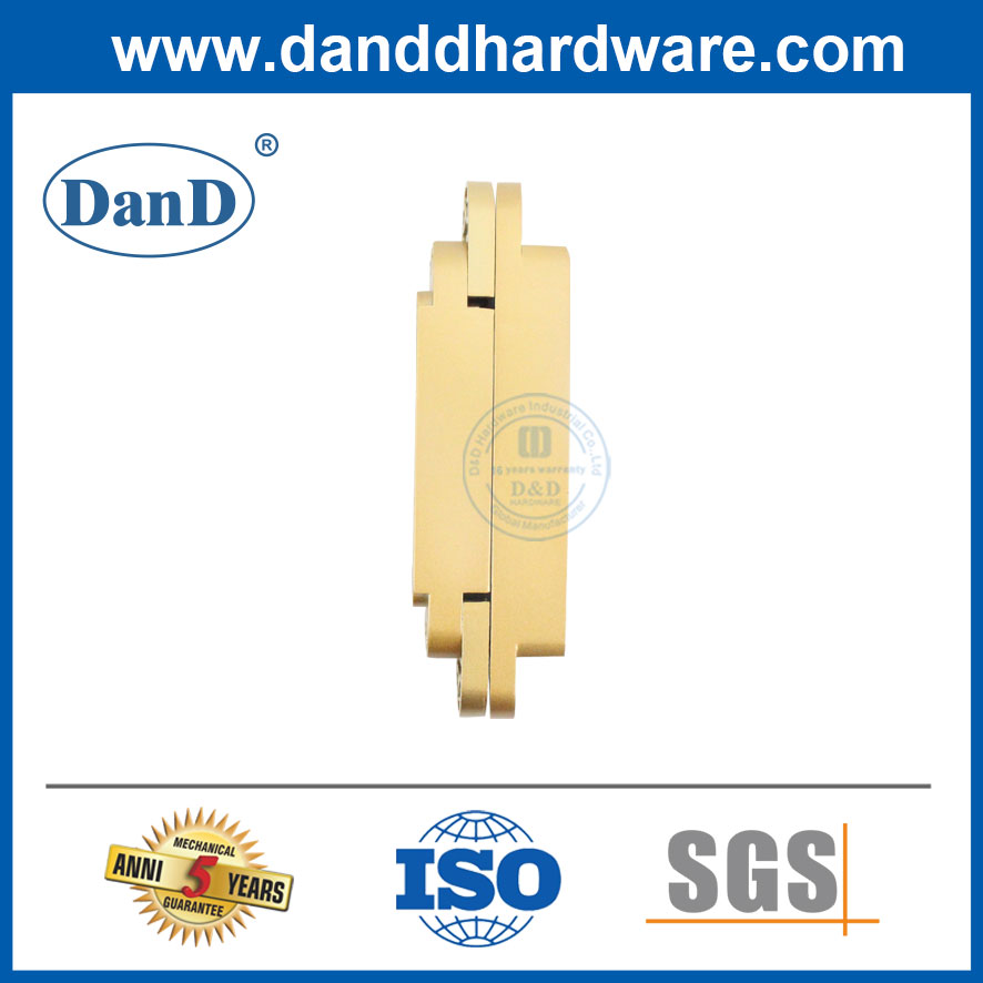 Strong 180 Degree Golden 80KG Concealed Hinges 3D Adjustable Invisible Hinge-DDCH008