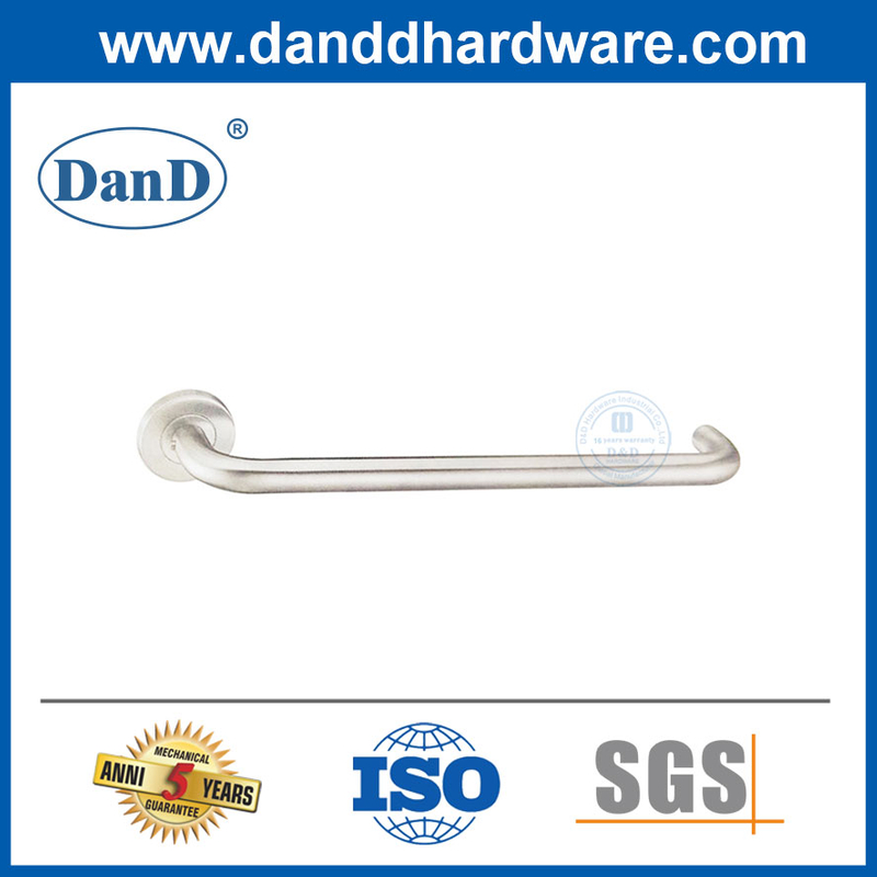 Bathroom Disable Long Door Lever Stainless Steel Pull Door Handles-DDTH037