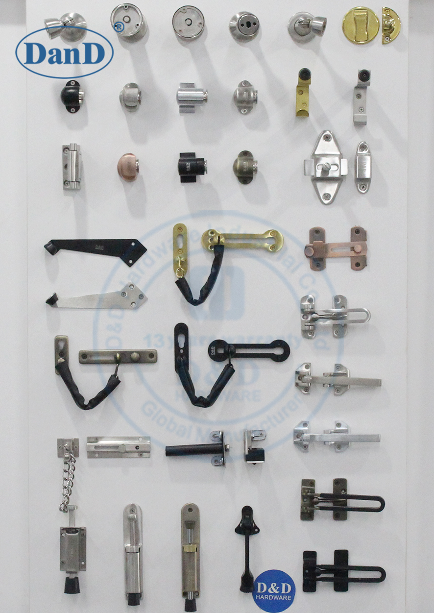 Brass Polished Chrome Door Lock Chain Apartment Chain Lock for Door-DDG005
