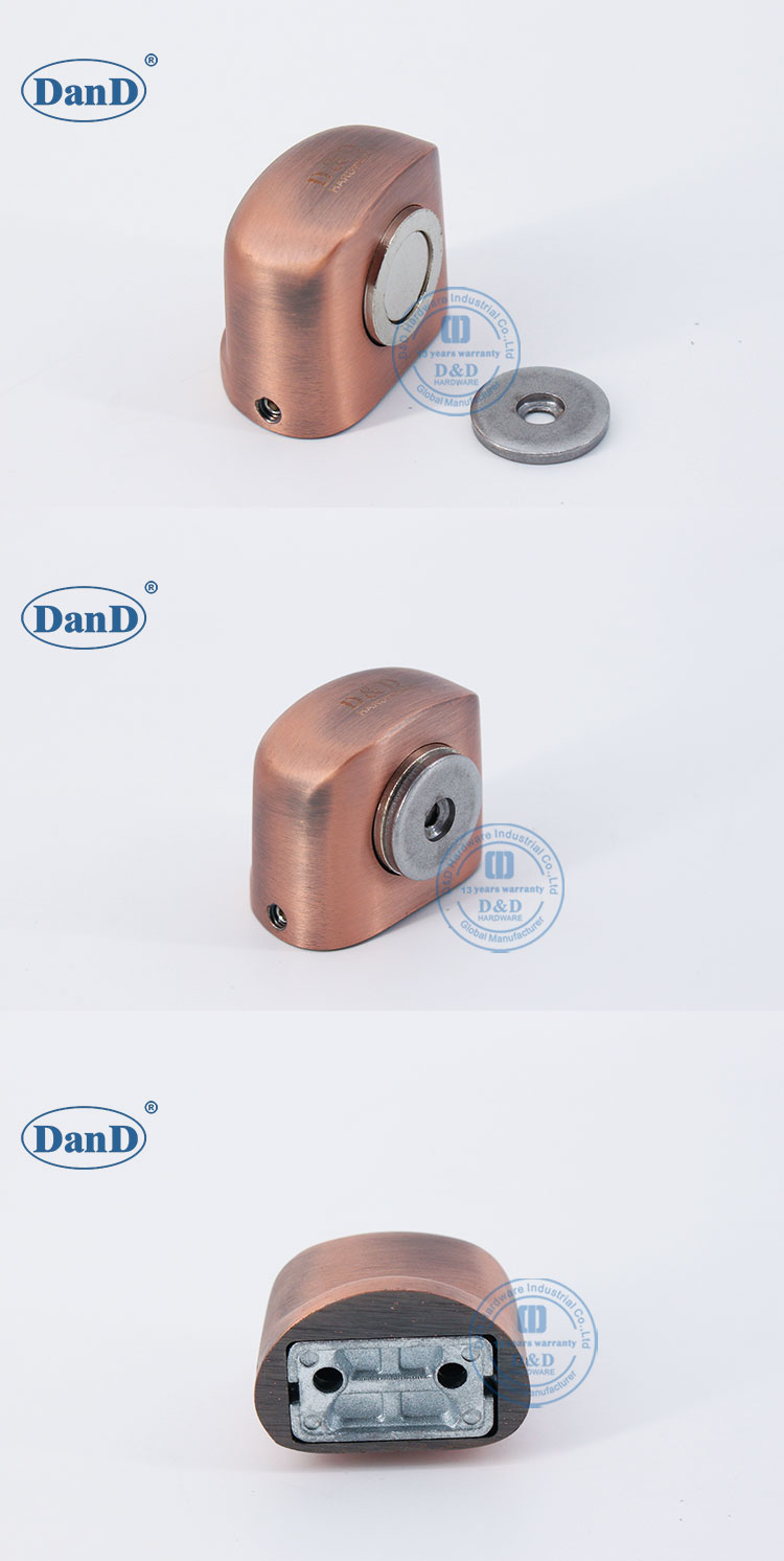 Antique Copper Door Stopper