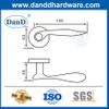 Satin Stainless Steel Euro Simple Style Lever Entry Door Handles-DDSH025