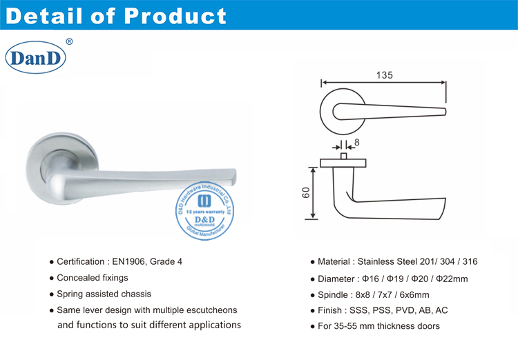 Commercial Door Handles-D and D Hardware
