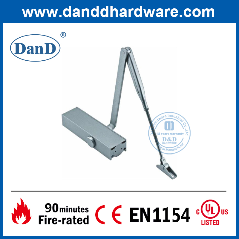Aluminium Automatic Adjusting Spring Safety Storm Door Closer-DDDC011