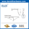 Non-handed Steel Universal Door Coordinator for Double Door- DDDR004