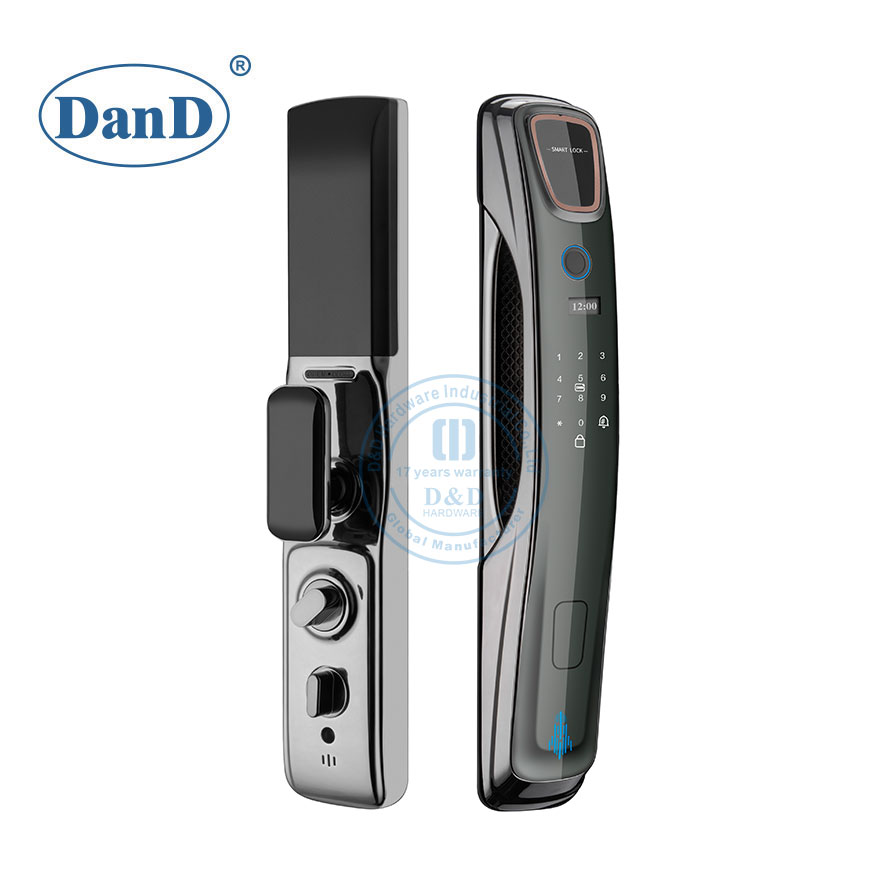 Lock Manufacturer WiFi Digital Card Camera Fingerprint Front Door Lock-DDFL308