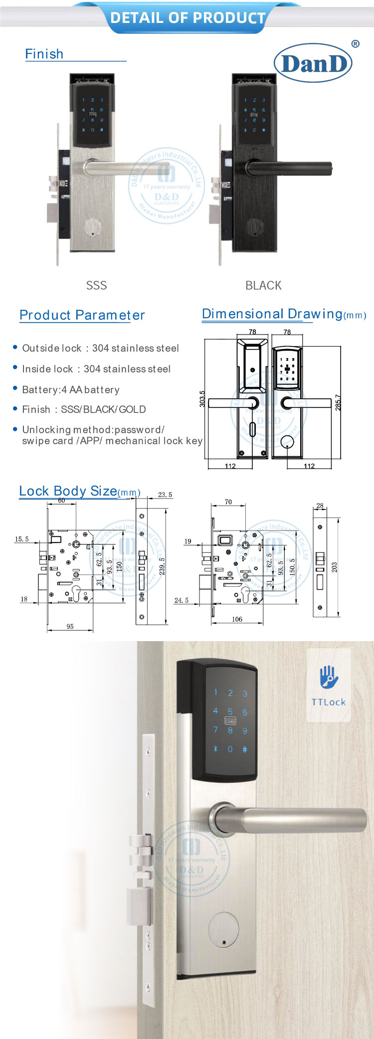 commercial hotel door locks
