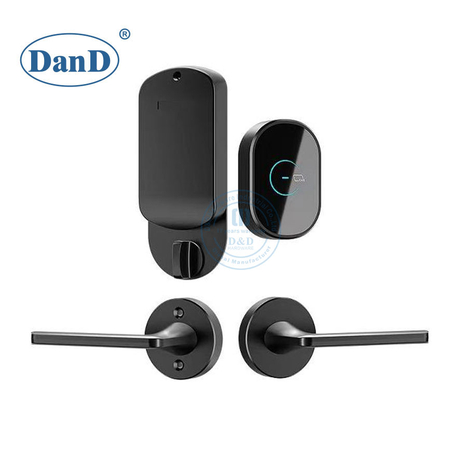 Separate Swipe Card Keyless Entry Door Hotel Smart Lock with Lever Handle-DDFL203