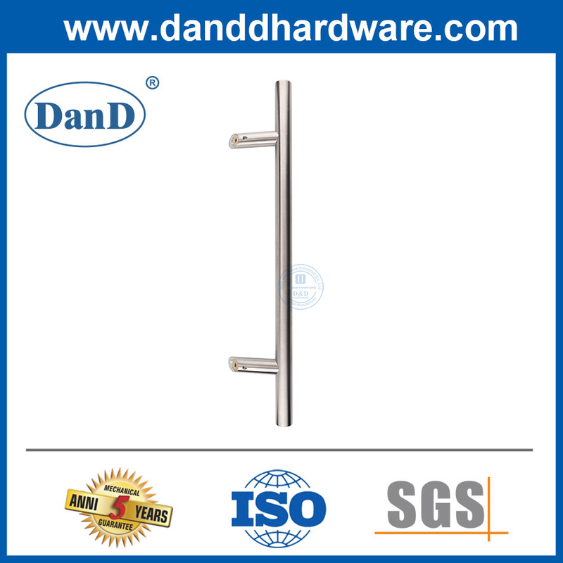Single Sided Stainless Steel Commercial Door Pull Handle Hardware-DDPH032
