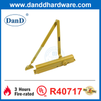 Aluminum Alloy Automatic Fire Rated Adjusting Hydraulic Overhead with UL Exterior Door Closer-DDDC059DA