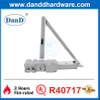 Strong Spring UL Light Heavy Duty Adjustable Aluminum Alloy Entrance Hydraulic Door Closer-DDDC060DA
