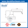 ANSI Grade 1 Zinc Alloy Lever Tubular Lockset for Metal Door-DDLK009
