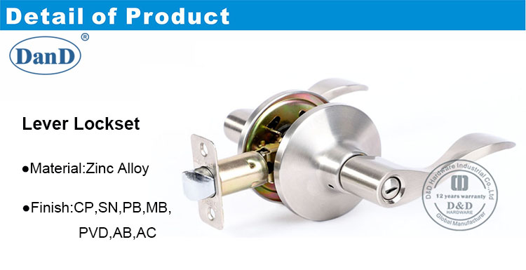 Tubular Lockset-DDLK013-D and D Hardware